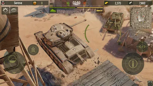 Скриншот 5 — Grand Tanks：Танки Онлайн Игра