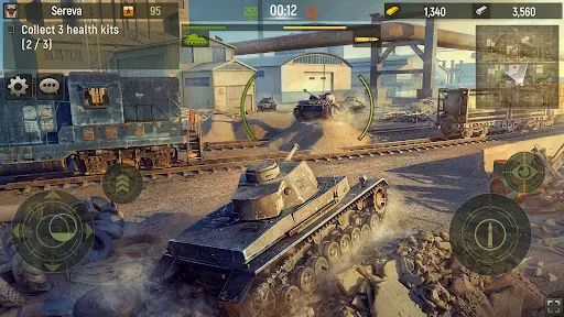 Скриншот 6 — Grand Tanks：Танки Онлайн Игра