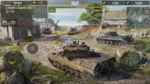 Скриншот 8 — Grand Tanks：Танки Онлайн Игра