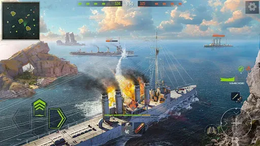 Скриншот 2 — Navy War・Игра военные корабли