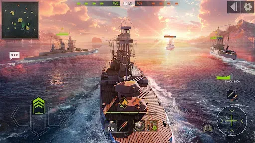 Скриншот 5 — Navy War・Игра военные корабли