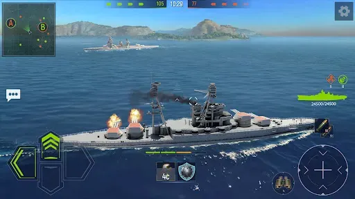 Скриншот 6 — Navy War・Игра военные корабли