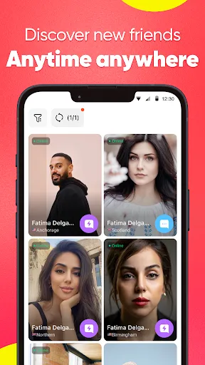 Скриншот 2 — HOLLA - Video Call