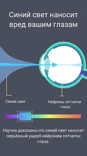 Скриншот 4 — Фильтр Синего Света