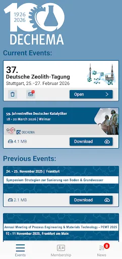 Скриншот 1 — DECHEMA-App