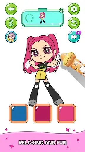 Скриншот 3 — Coloring Idolfighting
