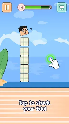 Скриншот 2 — Tap Tap Stack