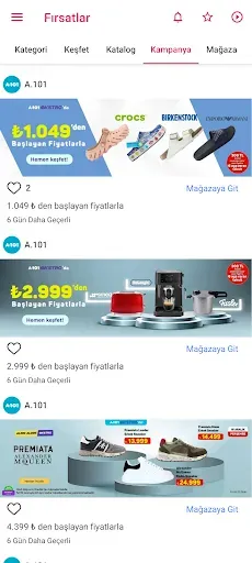 Скриншот 5 — Aktüel Ürünler - A101 Bim Şok