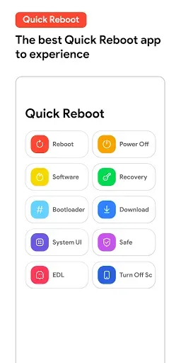 Скриншот 1 — [ROOT] Quick Reboot
