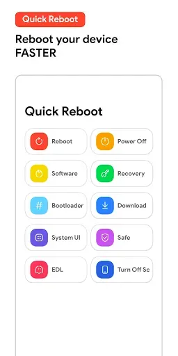 Скриншот 2 — [ROOT] Quick Reboot
