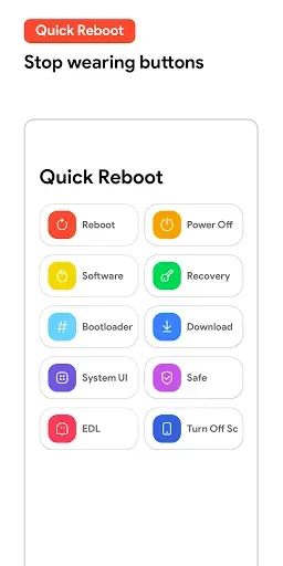 Скриншот 3 — [ROOT] Quick Reboot