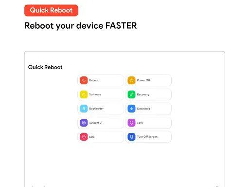 Скриншот 6 — [ROOT] Quick Reboot