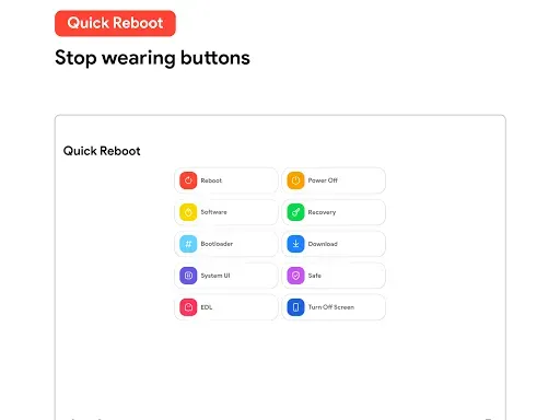 Скриншот 7 — [ROOT] Quick Reboot