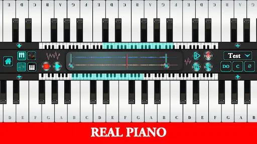 Скриншот 1 — Real Piano