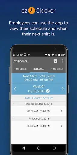 Скриншот 6 — ezClocker: Employee Time Track