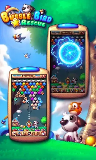 Скриншот 1 — Bubble Bird Rescue