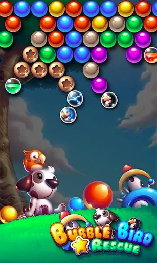 Скриншот 2 — Bubble Bird Rescue