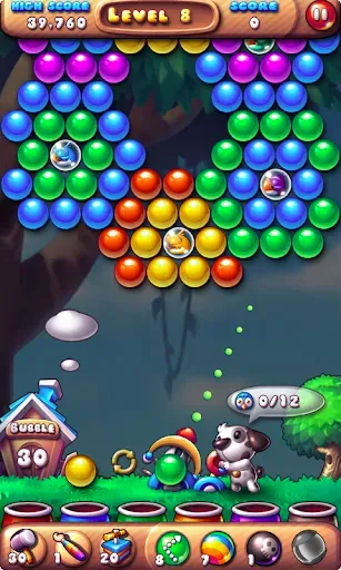 Скриншот 3 — Bubble Bird Rescue