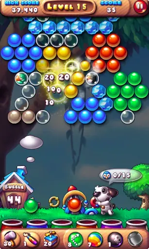 Скриншот 4 — Bubble Bird Rescue