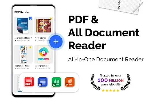 Скриншот 1 — PDF Reader – PDF Viewer