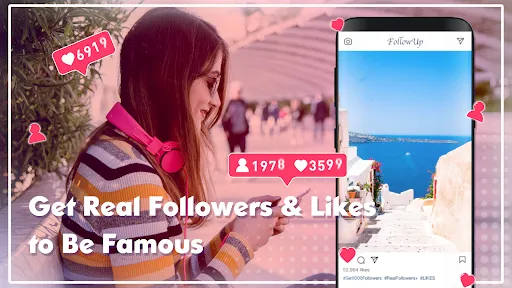 Скриншот 1 — Followers Up for Instagram