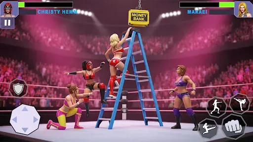 Скриншот 2 — Bad Girls Wrestling Game