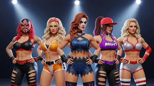 Скриншот 7 — Bad Girls Wrestling Game