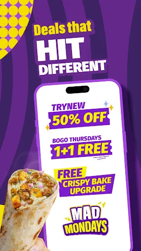 Скриншот 3 — Faasos - Order Wraps & Rolls