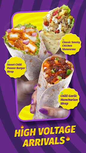 Скриншот 4 — Faasos - Order Wraps & Rolls