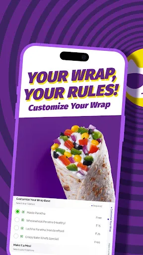 Скриншот 5 — Faasos - Order Wraps & Rolls