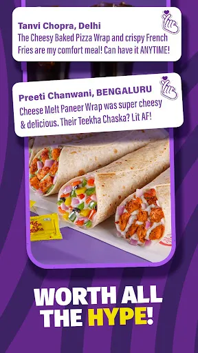Скриншот 8 — Faasos - Order Wraps & Rolls