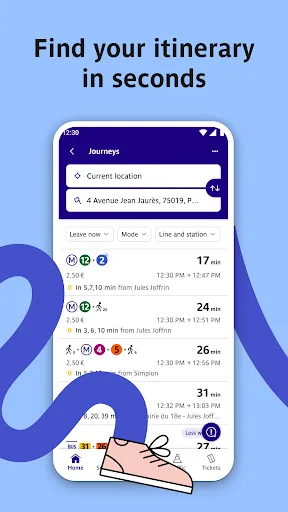 Скриншот 2 — Bonjour RATP