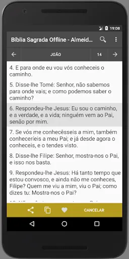 Скриншот 4 — Bíblia Almeida Atualizada, BAA