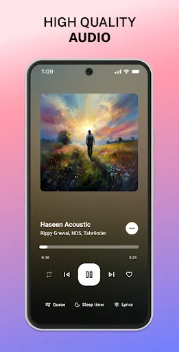 Скриншот 2 — FabTune: Online Music Player