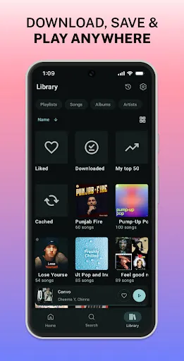 Скриншот 5 — FabTune: Online Music Player