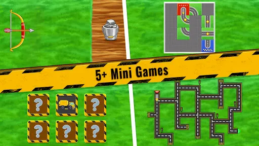 Скриншот 4 — Kids Road Builder - Kids Games