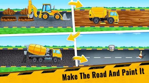 Скриншот 6 — Kids Road Builder - Kids Games