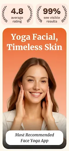Скриншот 1 — Facial Yoga Face Exercise App