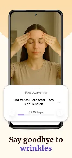 Скриншот 4 — Facial Yoga Face Exercise App