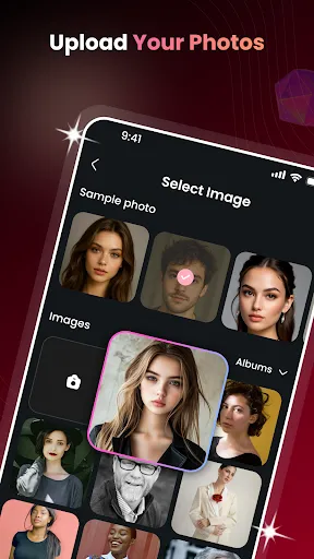 Скриншот 2 — AI Face Aging - Photo Editor