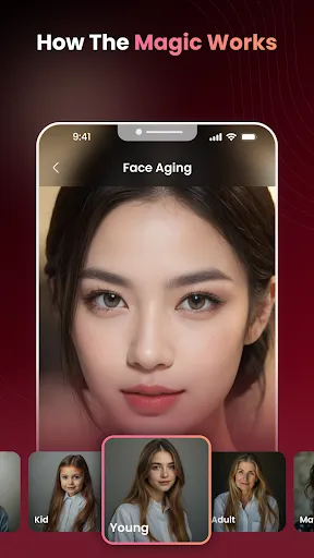 Скриншот 3 — AI Face Aging - Photo Editor