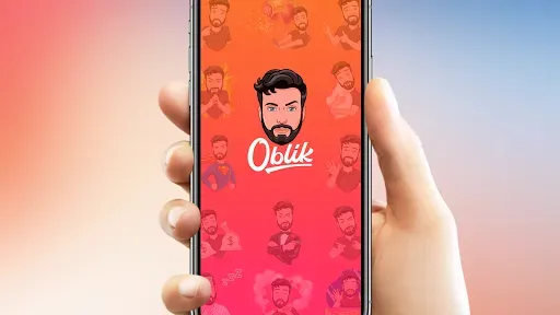 Скриншот 1 — Oblik -модные стикеры для эмоц