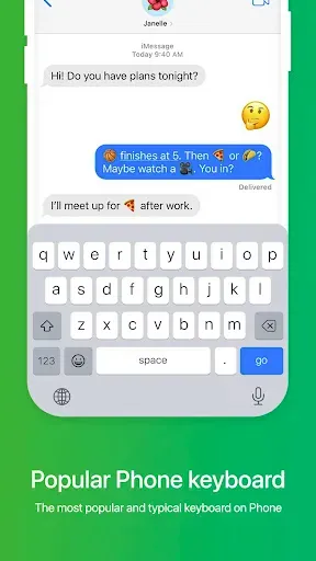 Скриншот 1 — Faceboard: Клавиатура с эмодзи