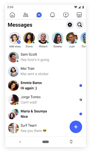 Скриншот 3 — Facebook Lite