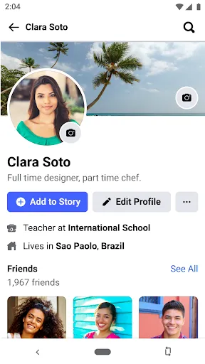 Скриншот 5 — Facebook Lite