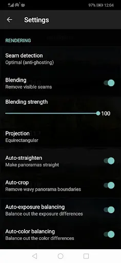 Скриншот 2 — Bimostitch Panorama Pro