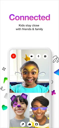 Скриншот 2 — Messenger Kids – The Messaging
