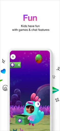 Скриншот 4 — Messenger Kids – The Messaging