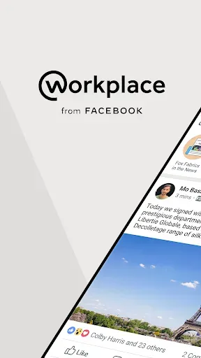 Скриншот 1 — Workplace from Facebook