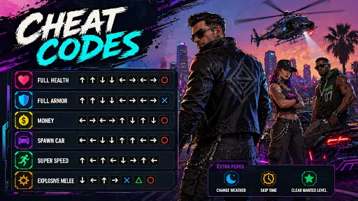 Скриншот 2 — GTA 5 Cheat Codes
